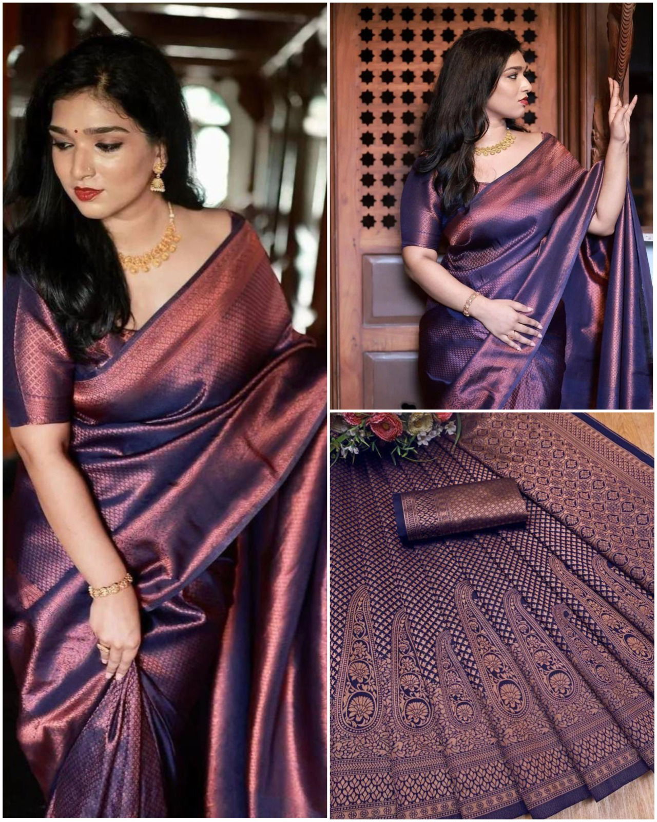 MF 1260 Designer Banarasi Silk Saree Wholesale Clothing Suppliers In India